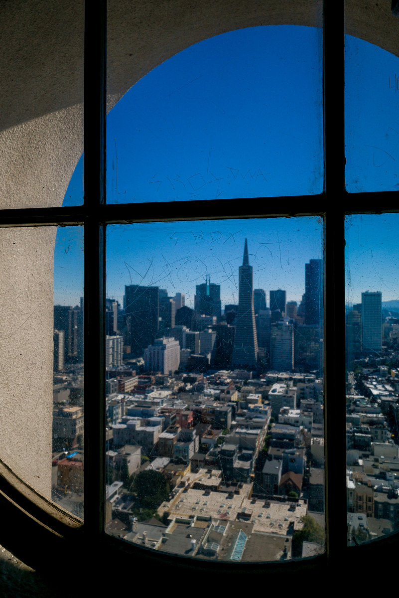 City View out of Round Window