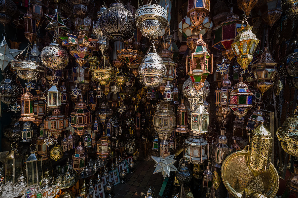 THE SOUKS MARRAKESH MOROCCO