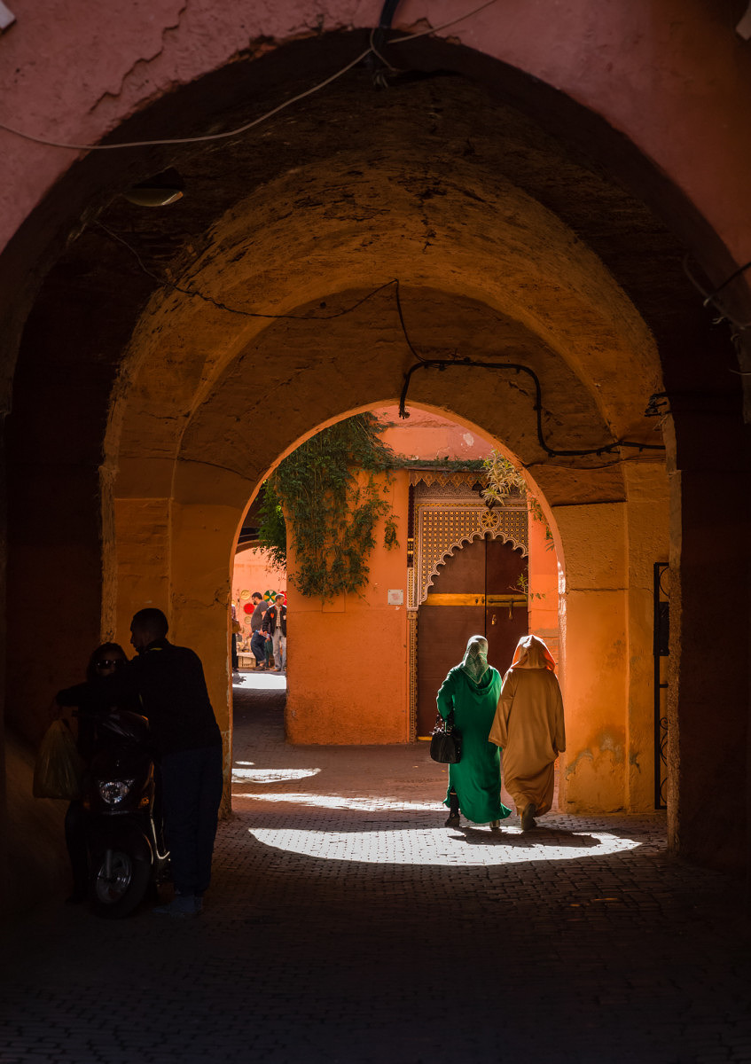 THE SOUKS MARRAKESH MOROCCO