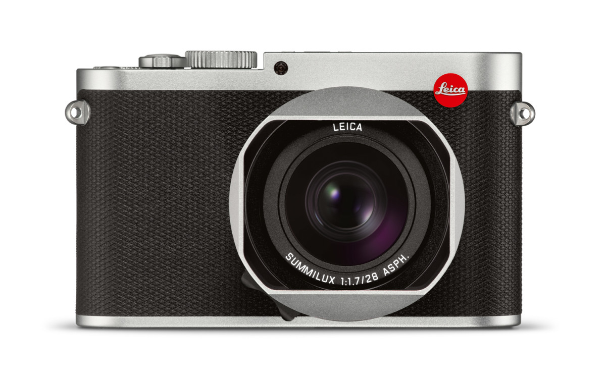Leica Q silver_lens hood_front