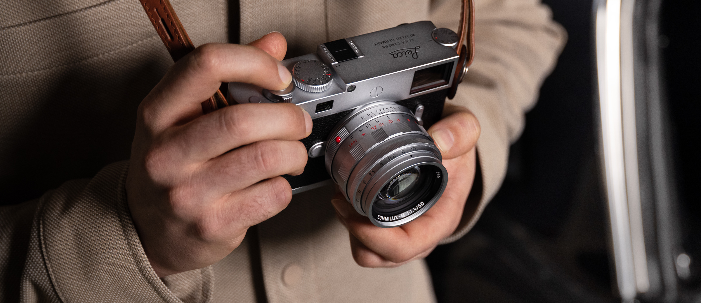 Shinguito_Helios 専用　Leica SUMMILUX M50mm PRE-ORDER] LEICA SUMMILUX-M 50 f/1.4 ASPH., SILVER – Leica
