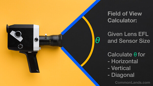 Camera Field of View Calculator Drawing v2